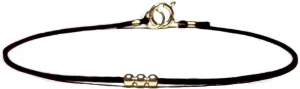 14K Gold Bead Red String Bracelet - Unisex Kabbalah Talisman for Luck & Protection - Thin, Minimalist Jewelry with Clasp