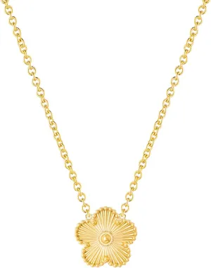 14K Gold Plated Four Leaf Clover Necklaces for Women Lucky Flower Jewelry