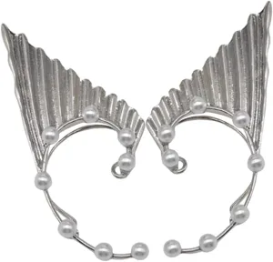 1Pair Cuff Earrings for Women Non Piercing Ear Jewelry Unique Elf Ear Wraps Accessories for Parties and Everyday Wear Present for Friends and Loved Ones