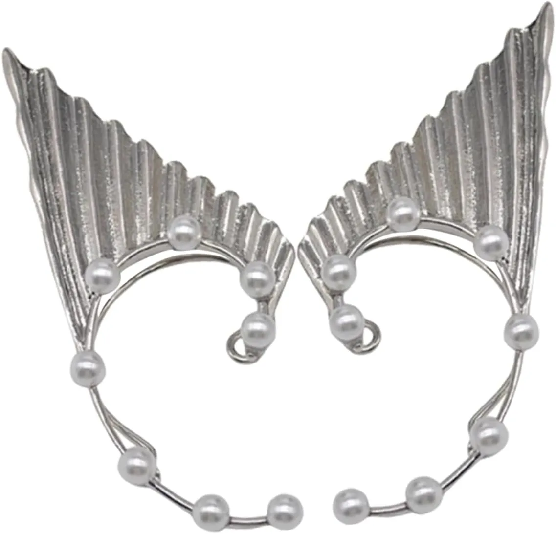 1Pair Cuff Earrings for Women Non Piercing Ear Jewelry Unique Elf Ear Wraps Accessories for Parties and Everyday Wear Present for Friends and Loved Ones