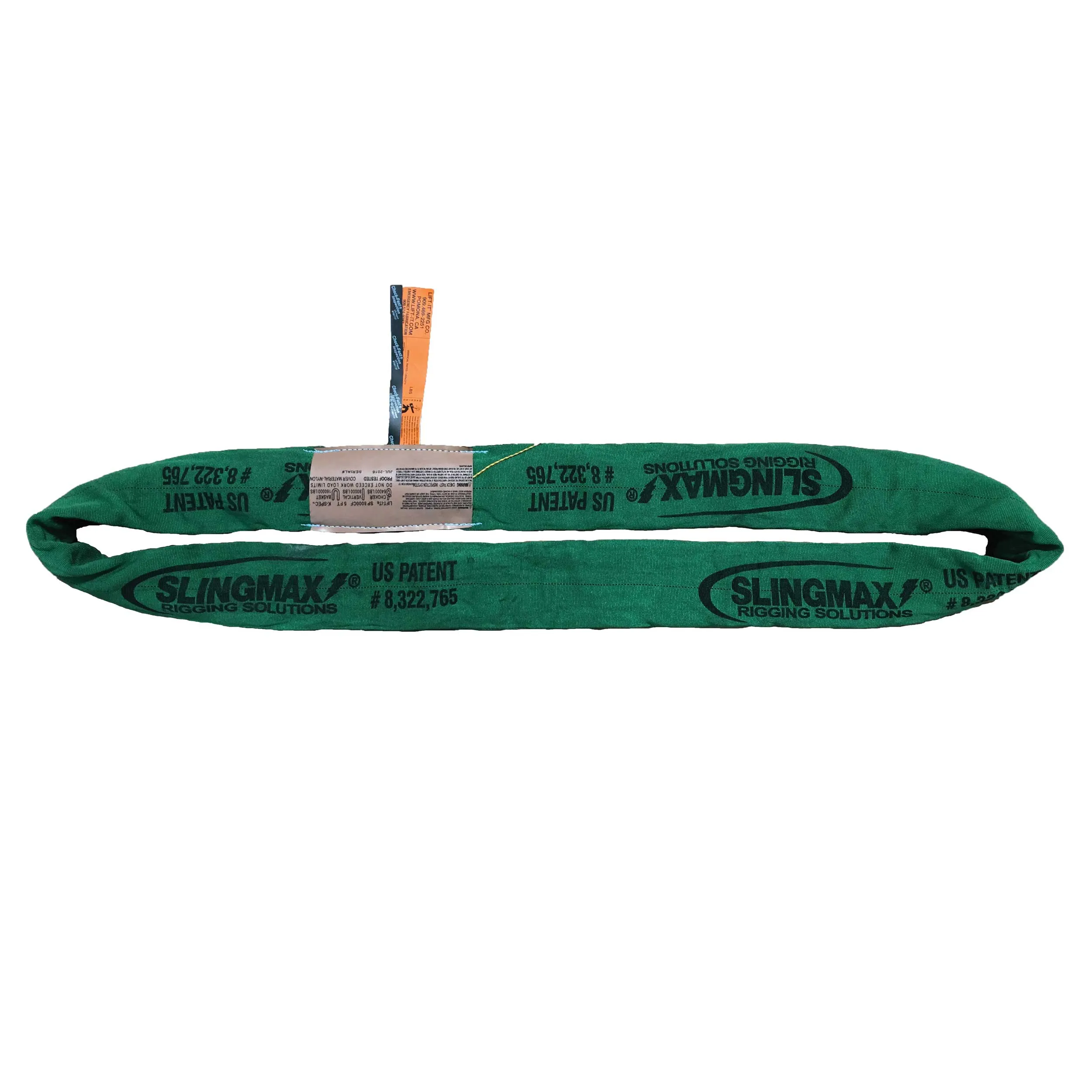 2-1/2" x 6' Single-Path High Performance Roundsling | Vertical Cap: 10,000 lbs.