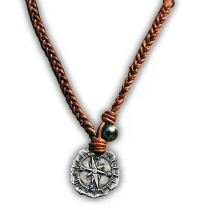 925 Sterling Silver Necklace Pendant Authentic Leather Cord, Premium Pearl, Adjustable Materials, Handmade Silver Jewelry, Designed Necklace for Men & Women Necklace, Jewelry Gifts