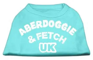 Aberdoggie UK Screenprint Shirts Aqua XL (16)