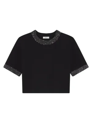 A.L.C. Maeve Top in Black/Silver