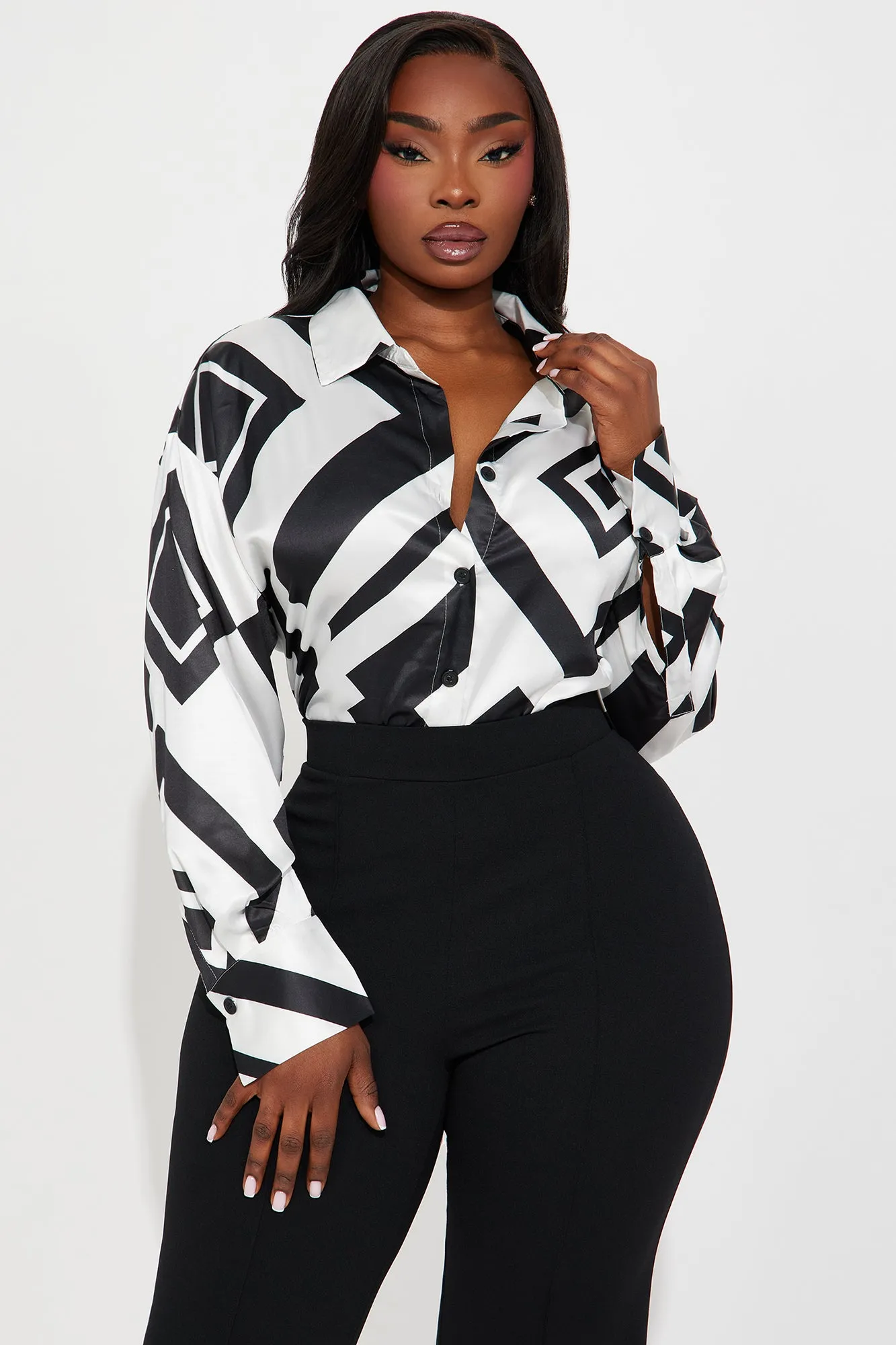 Around The Corner Shirt - Ivory/combo