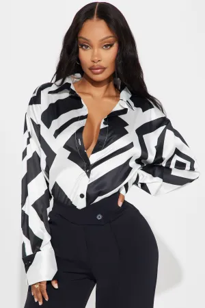 Around The Corner Shirt - Ivory/combo