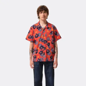 Arthur Flower Hawaii Shirt (Red)