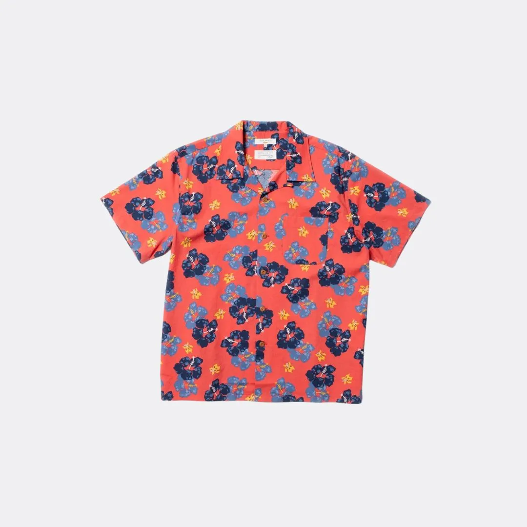 Arthur Flower Hawaii Shirt (Red)