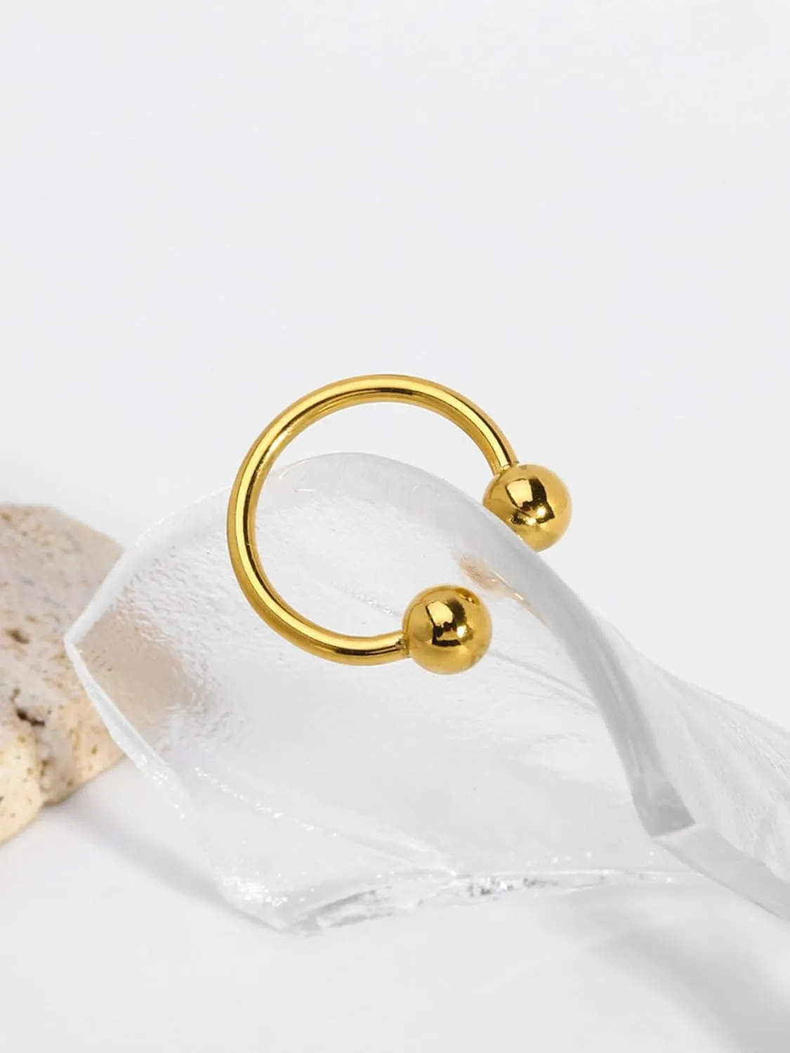AVYRING Nose Rings Hoops - Quality Surgical Steel - Double Hoop Nose Ring - Nose Piercing Jewelry for Women Men - 20g