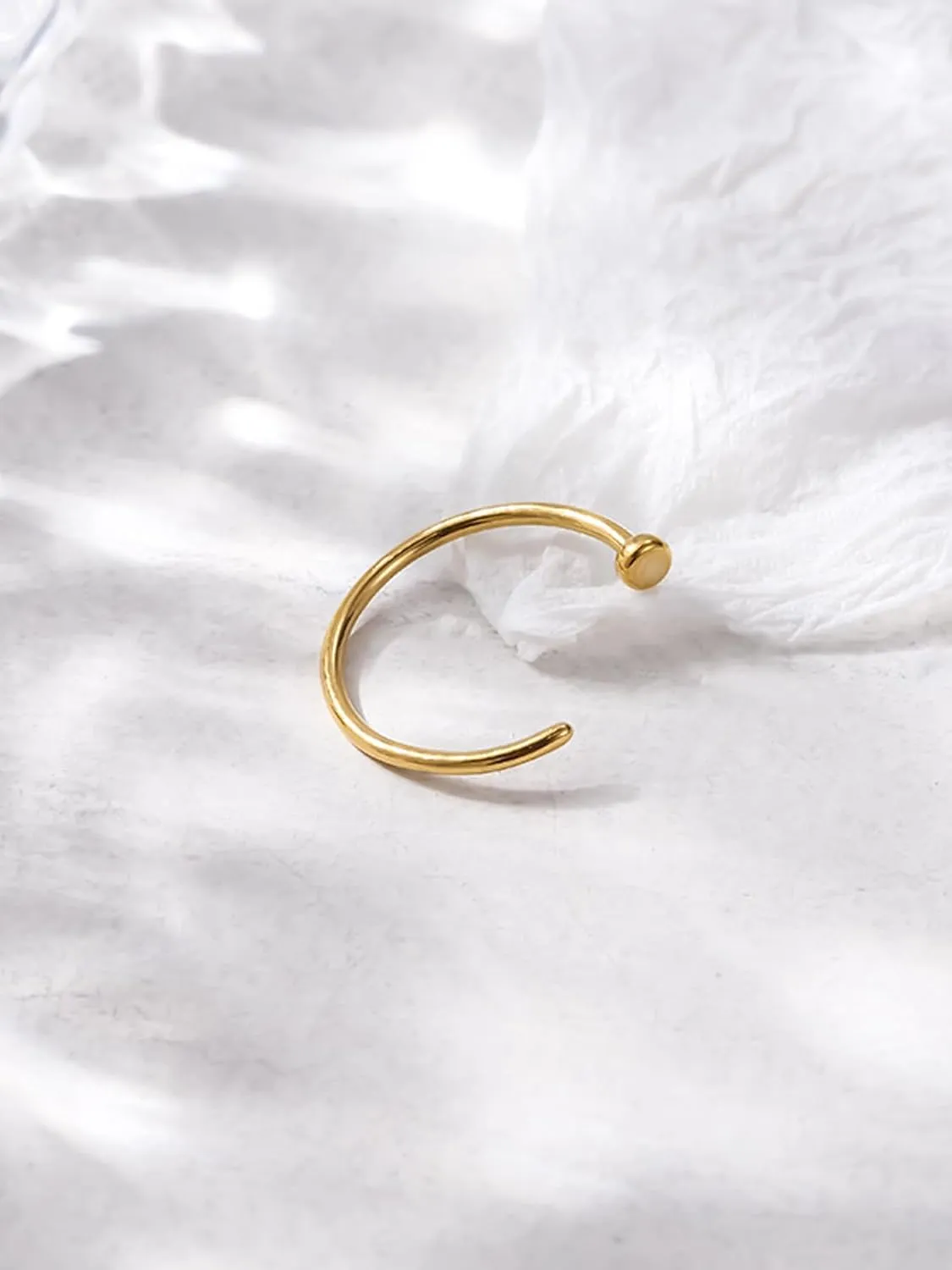 AVYRING Nose Rings Hoops - Quality Surgical Steel - Double Hoop Nose Ring - Nose Piercing Jewelry for Women Men - 20g