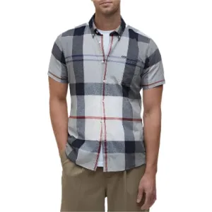Barbour Doughill Short Sleeve Shirt In Pine Tartan