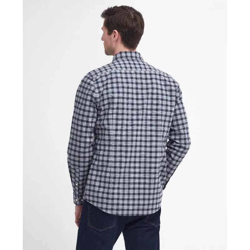 Barbour Lomond Tailored Mens Shirt - Blue Granite