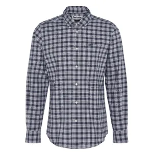 Barbour Lomond Tailored Mens Shirt - Blue Granite