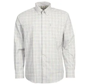 Barbour Tattersall 9 Mens Shirt - Ginger