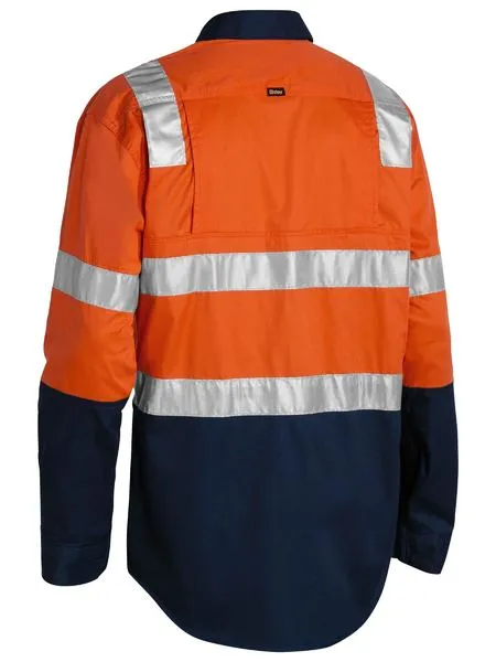 BISLEY BS6432T 3M TAPED COOL LIGHTWEIGHT SHIRT - ORANGE