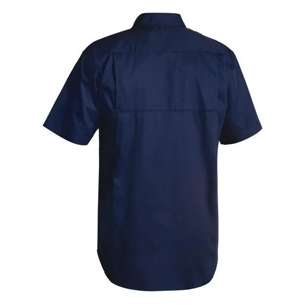 Bisley Cool Lightweight Drill Short Sleeve Shirt (BS1893)