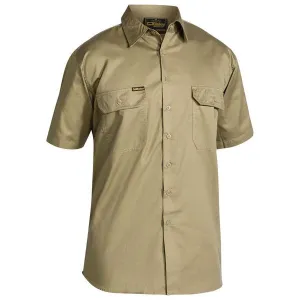 Bisley Cool Lightweight Drill Short Sleeve Shirt (BS1893)