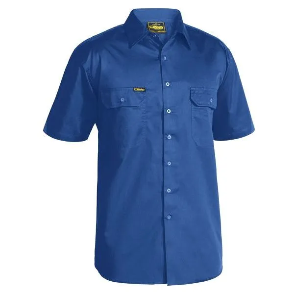 Bisley Cool Lightweight Drill Short Sleeve Shirt (BS1893)