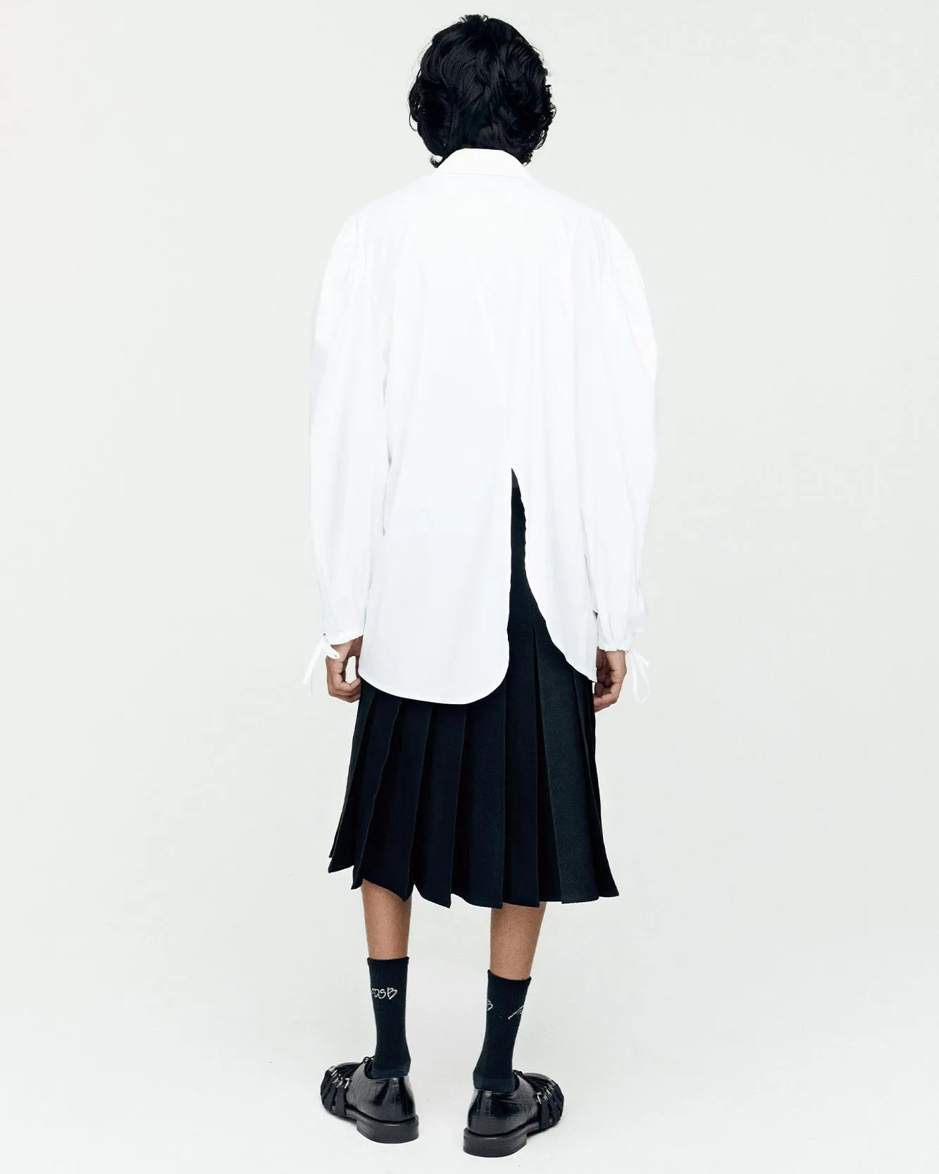 BOUQUET ASYMMETRIC SHIRTS atb1138m(WHITE)