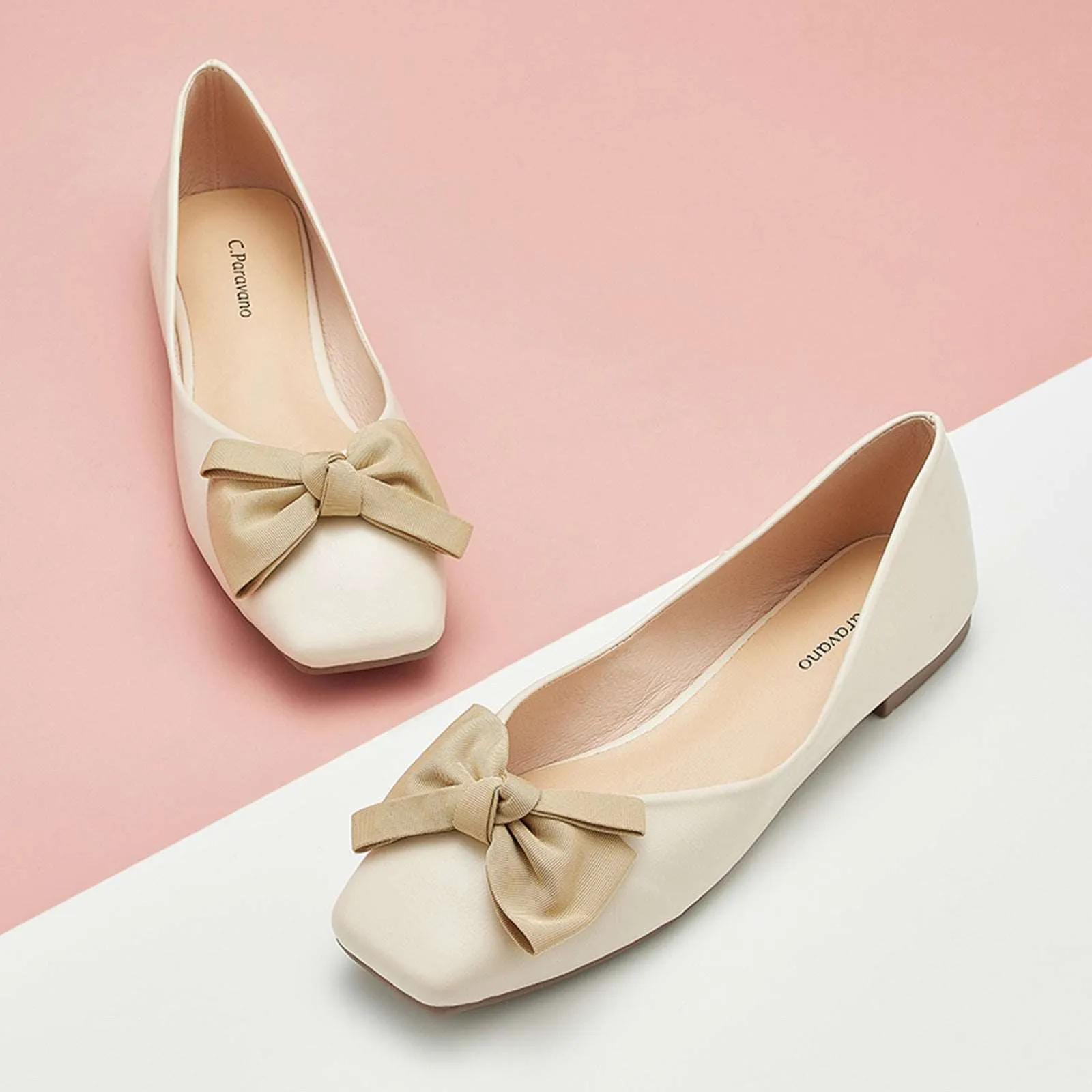 Bow Ballerina Flats (Eva)