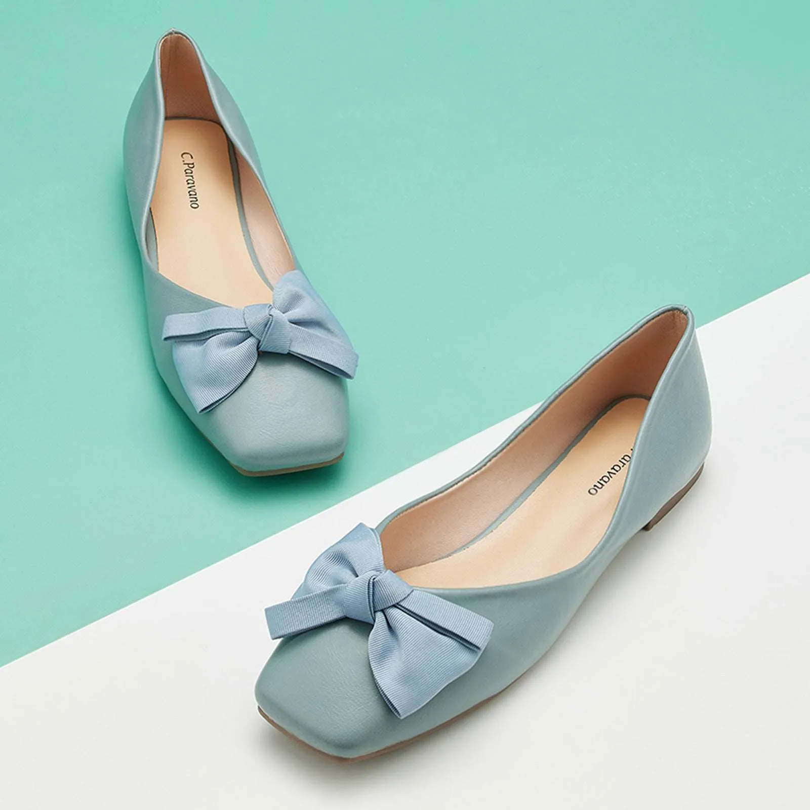 Bow Ballerina Flats (Eva)