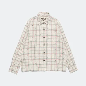 Box Shirt Rabari Embroidery - Ecru/Multi