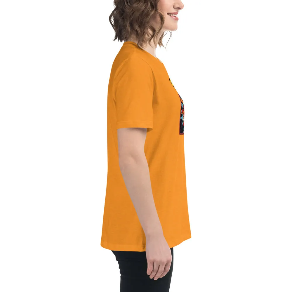 Bricks And Dragons Minifigure Women's Relaxed T-Shirt
