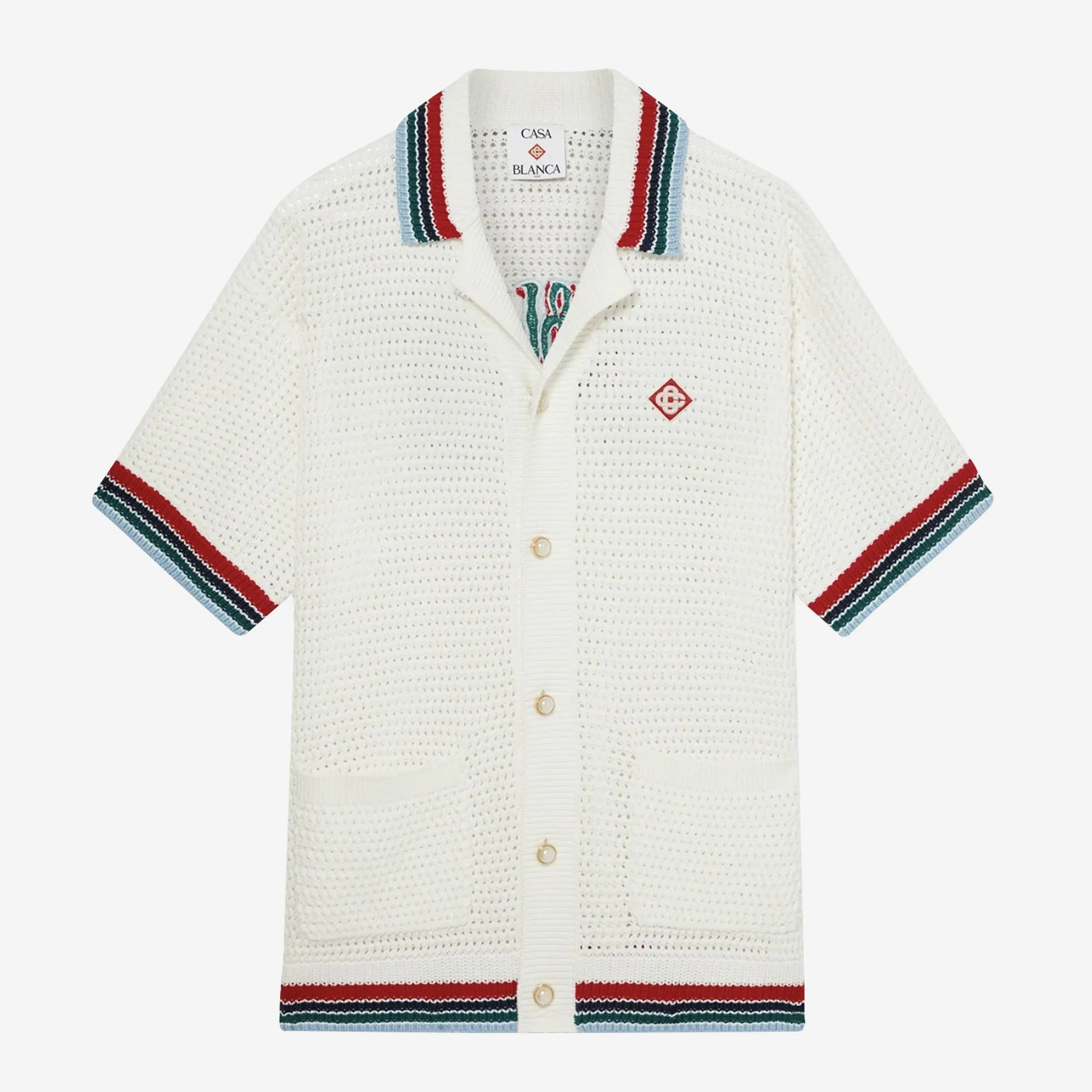 Casablanca Crochet Sporty Shirt