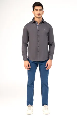 CASUAL SHIRT CHARCOAL
