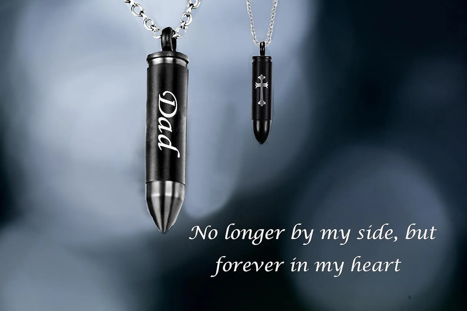 Celtic Cross Bullet Urn Necklaces for Ashes Cremation Jewelry Keepsake Memorial Pendant