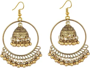 CJIAYUJEW Indian Jewelry Sets for Women Vintage Daisy national style Earring necklace set Bridal Wedding Party Prom Wear Fashion Jewelry for Women