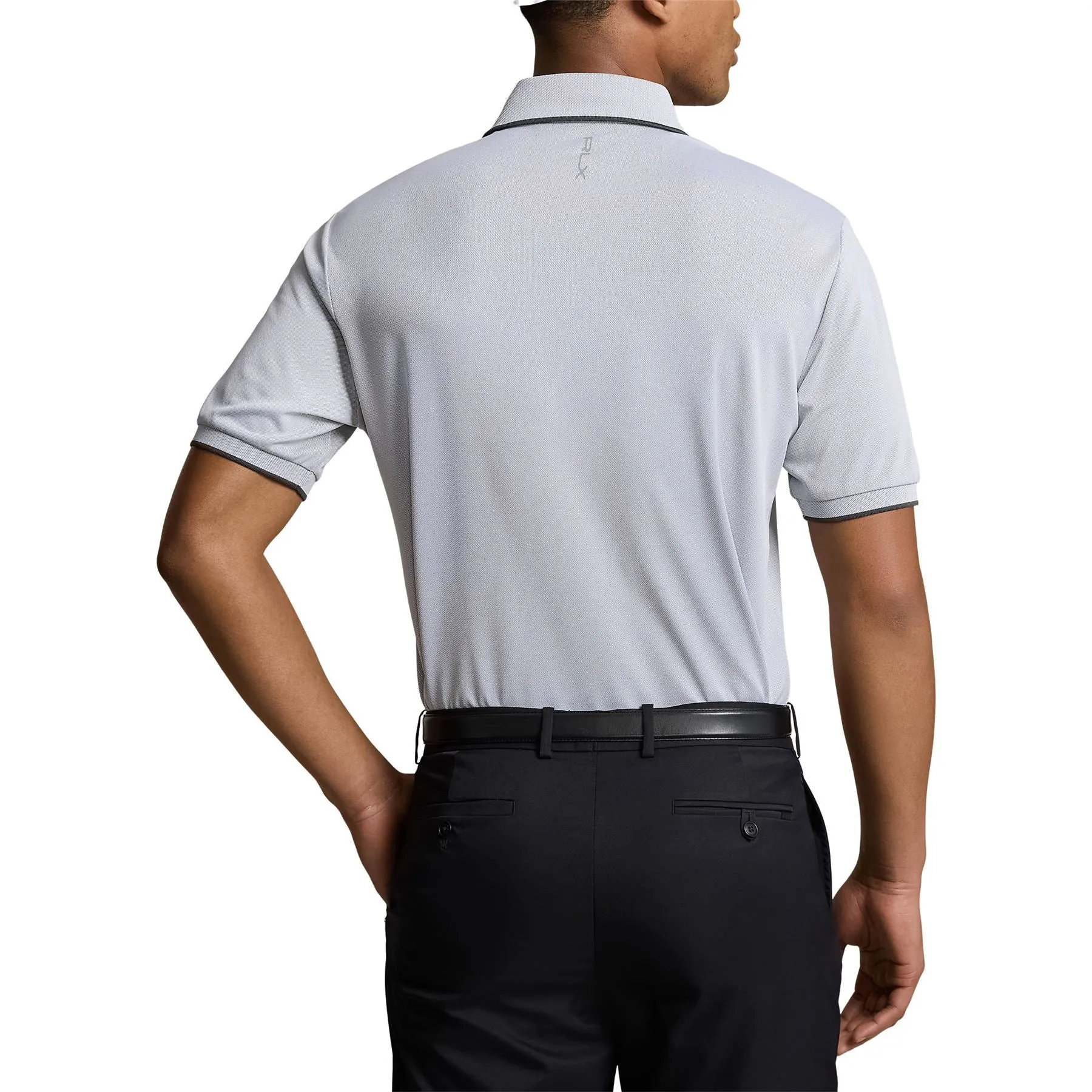 Classic Fit Performance Polo Shirt Peak Grey Oxford - SS24