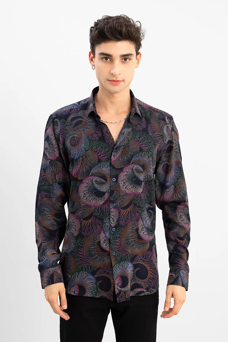 Coaxial Navy Shirt
