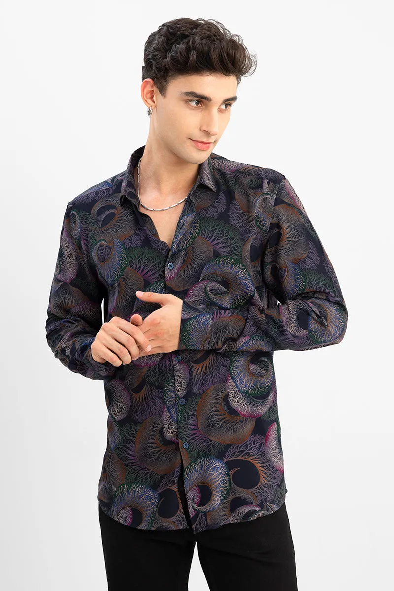 Coaxial Navy Shirt