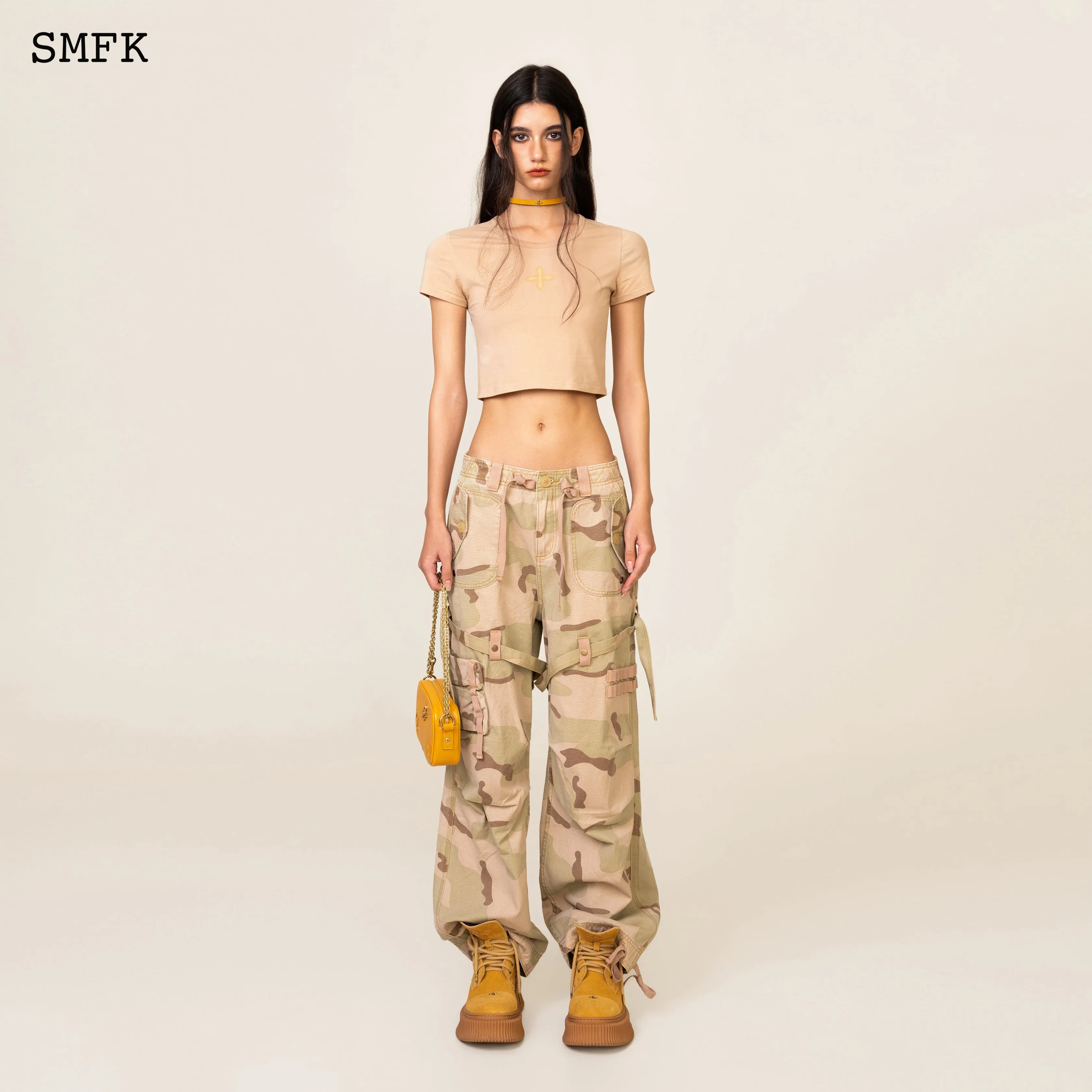Compass Cross Sport Tights Tee In Wheat