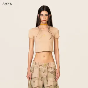 Compass Cross Sport Tights Tee In Wheat