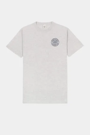 CONNECTICUT CREST T-SHIRT HEATHER GRAY/NAVY