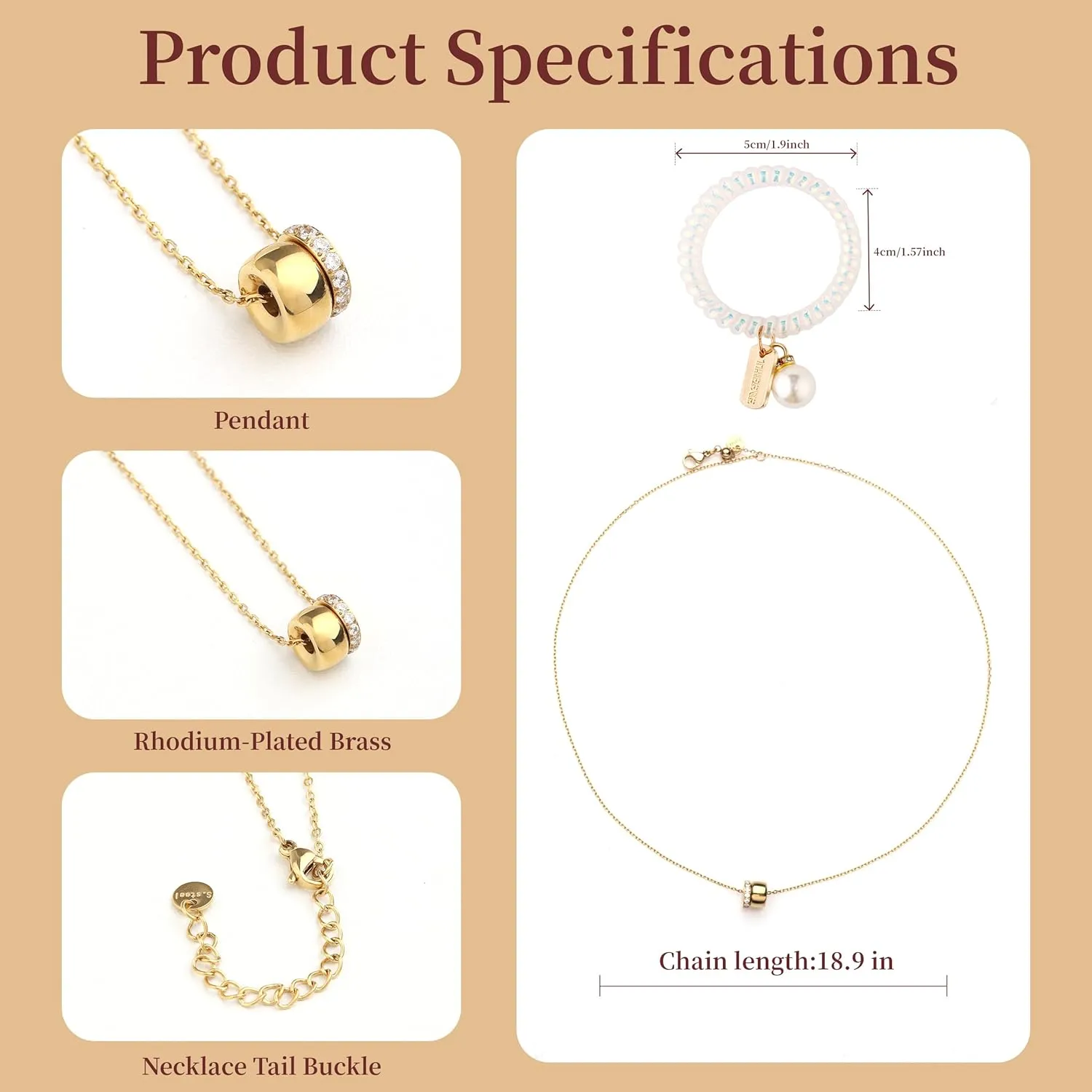 Cute Dainty Necklace for Women | 14k Gold & SIlver Plated Tiny Pendant Necklace for Women with Bracelet | Small Love Waterproof Layered Necklaces for Women