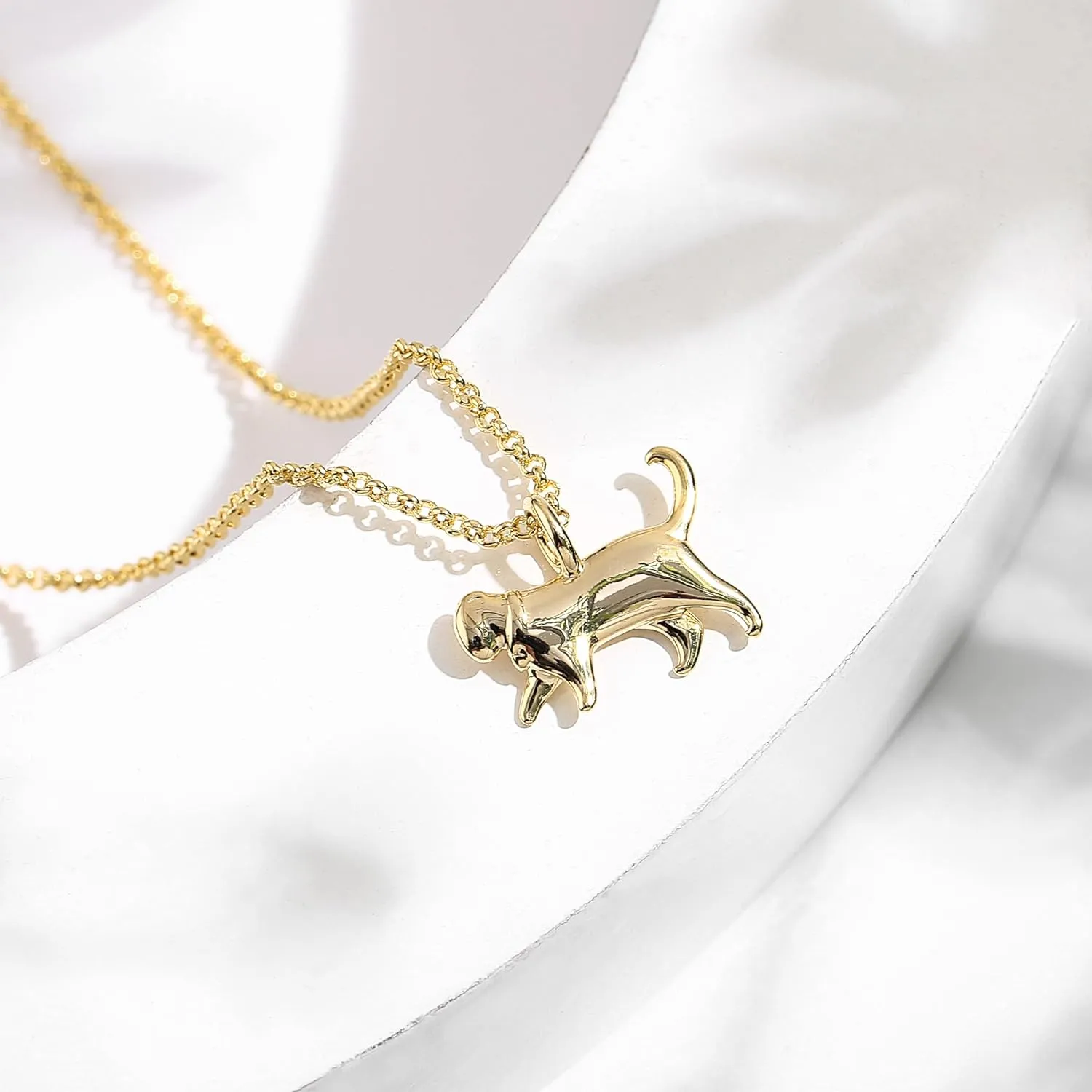Cute Necklaces for Women - Inspirational Elephant & Butterfly Designs - Dainty Cat Lovers Gifts