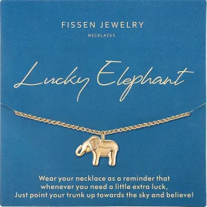 Cute Necklaces for Women - Inspirational Elephant & Butterfly Designs - Dainty Cat Lovers Gifts