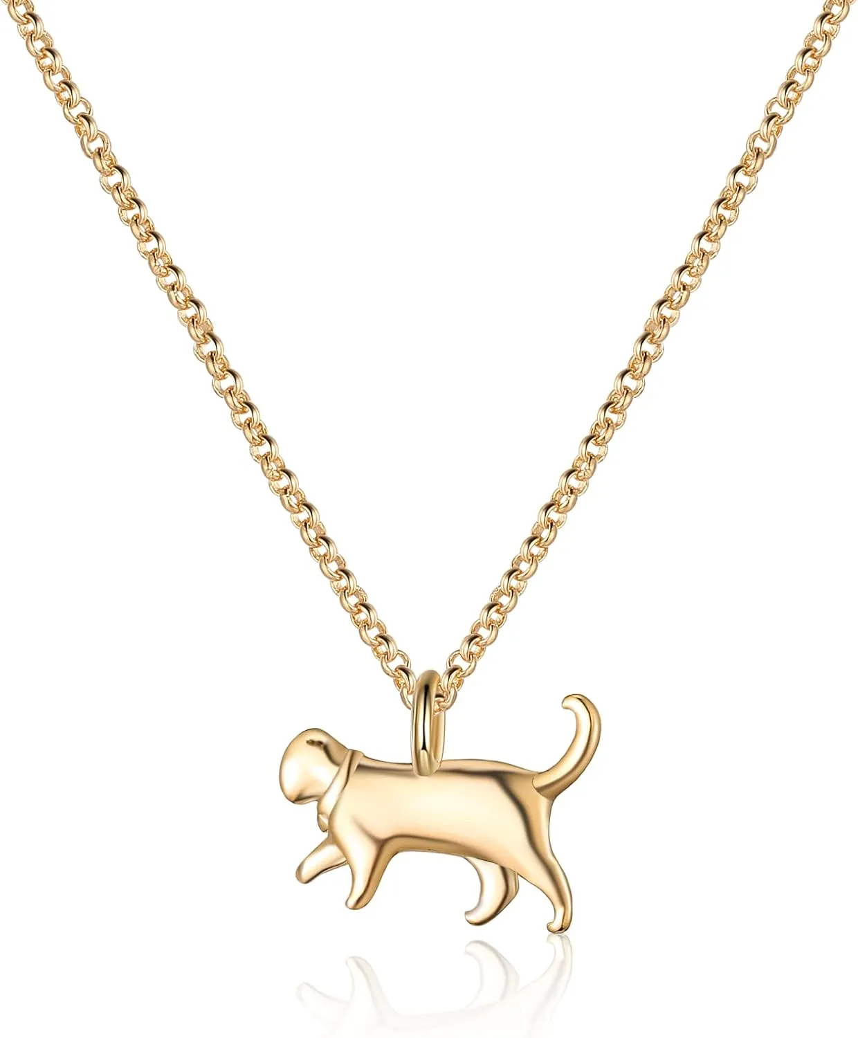 Cute Necklaces for Women - Inspirational Elephant & Butterfly Designs - Dainty Cat Lovers Gifts