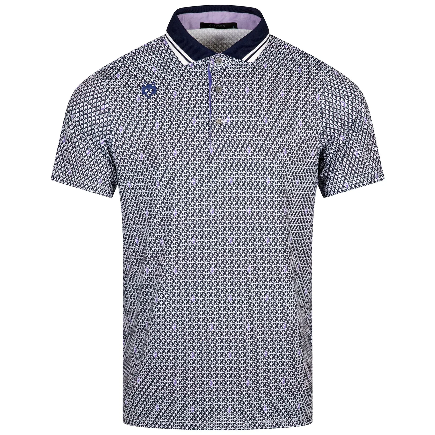 Diamonds All Day Polo Maltese Blue - SU24