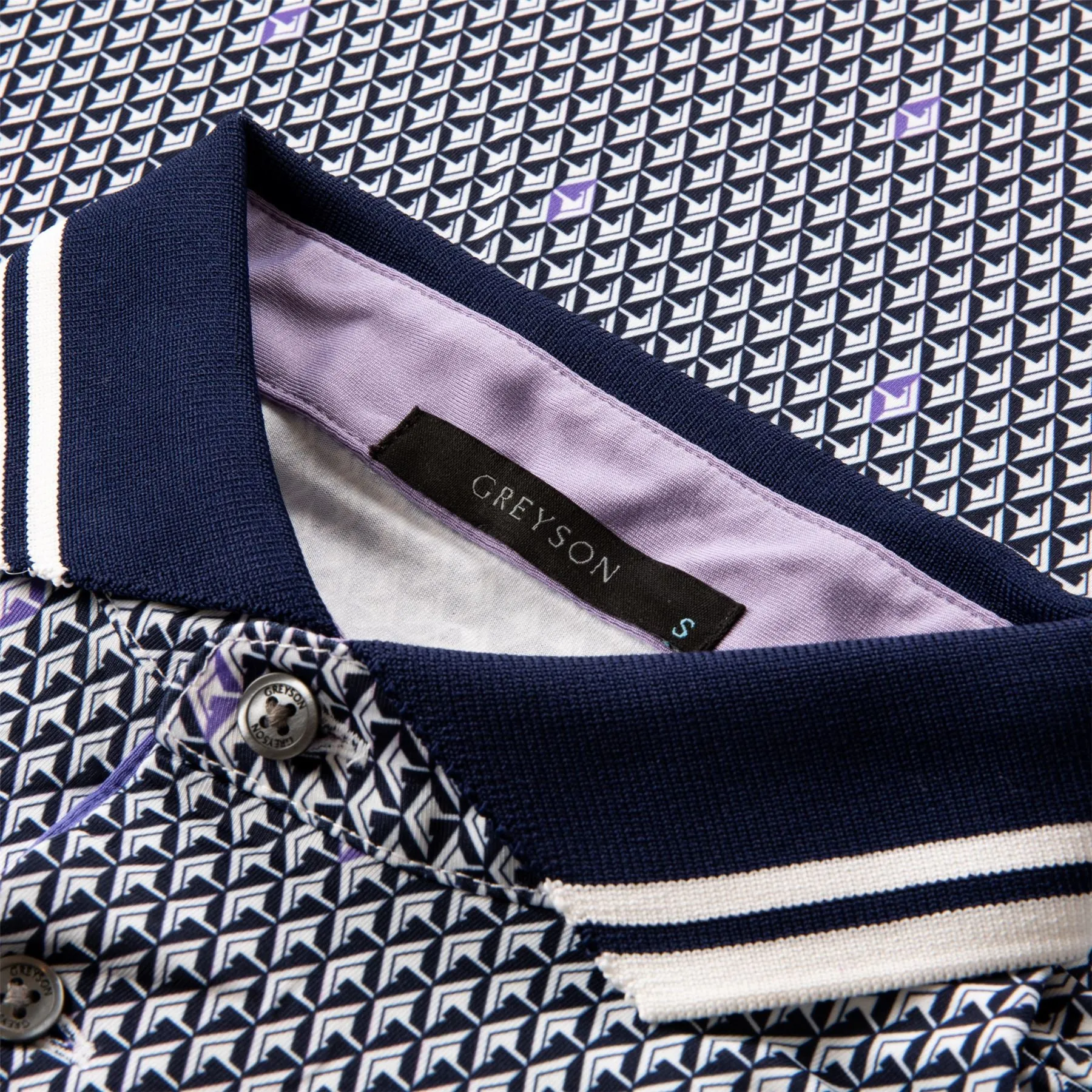 Diamonds All Day Polo Maltese Blue - SU24