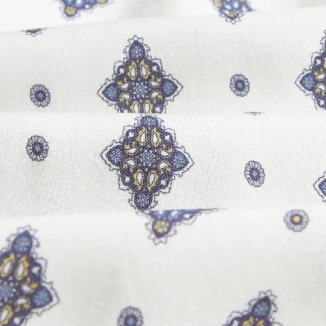 Didcot Shirt Ditsy Tile (Ecru)