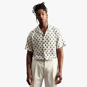 Didcot Shirt Ditsy Tile (Ecru)