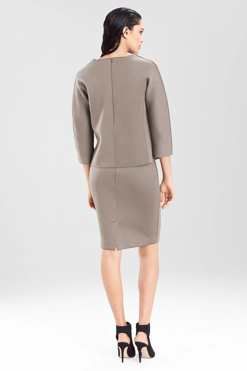 Double Face Bonded Jersey Pullover