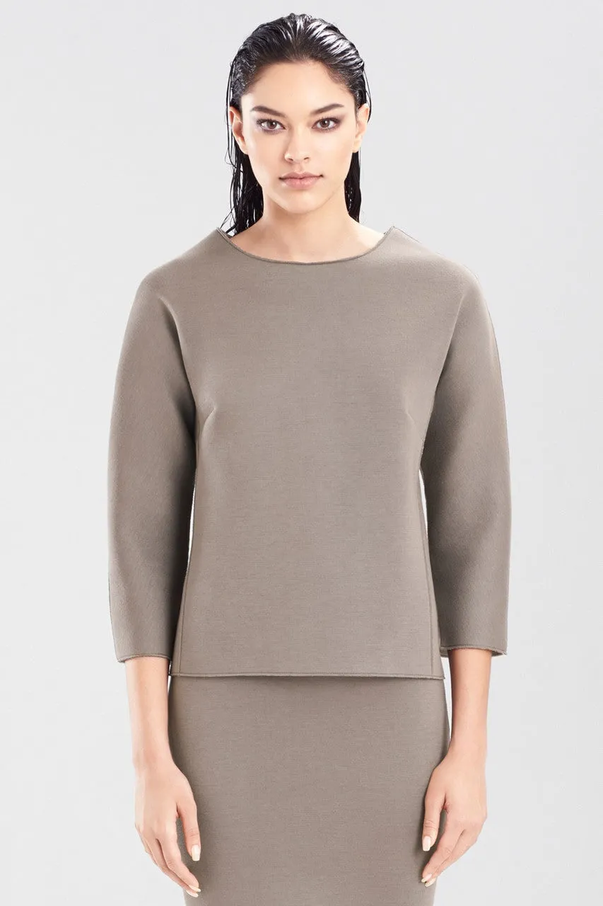 Double Face Bonded Jersey Pullover