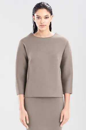 Double Face Bonded Jersey Pullover