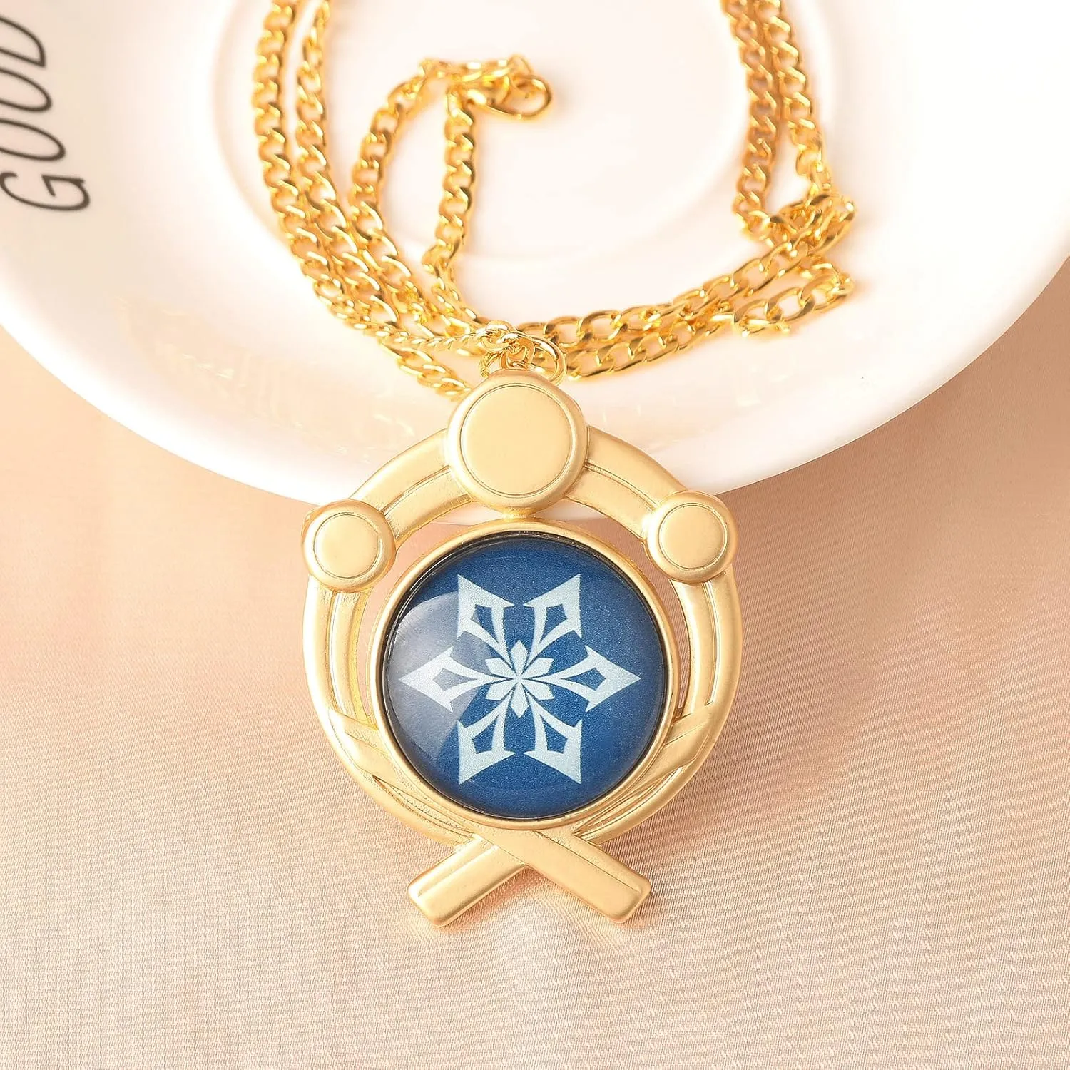 DS Impact Vision Keychain God's Eye Inazuma Luminous Keyring