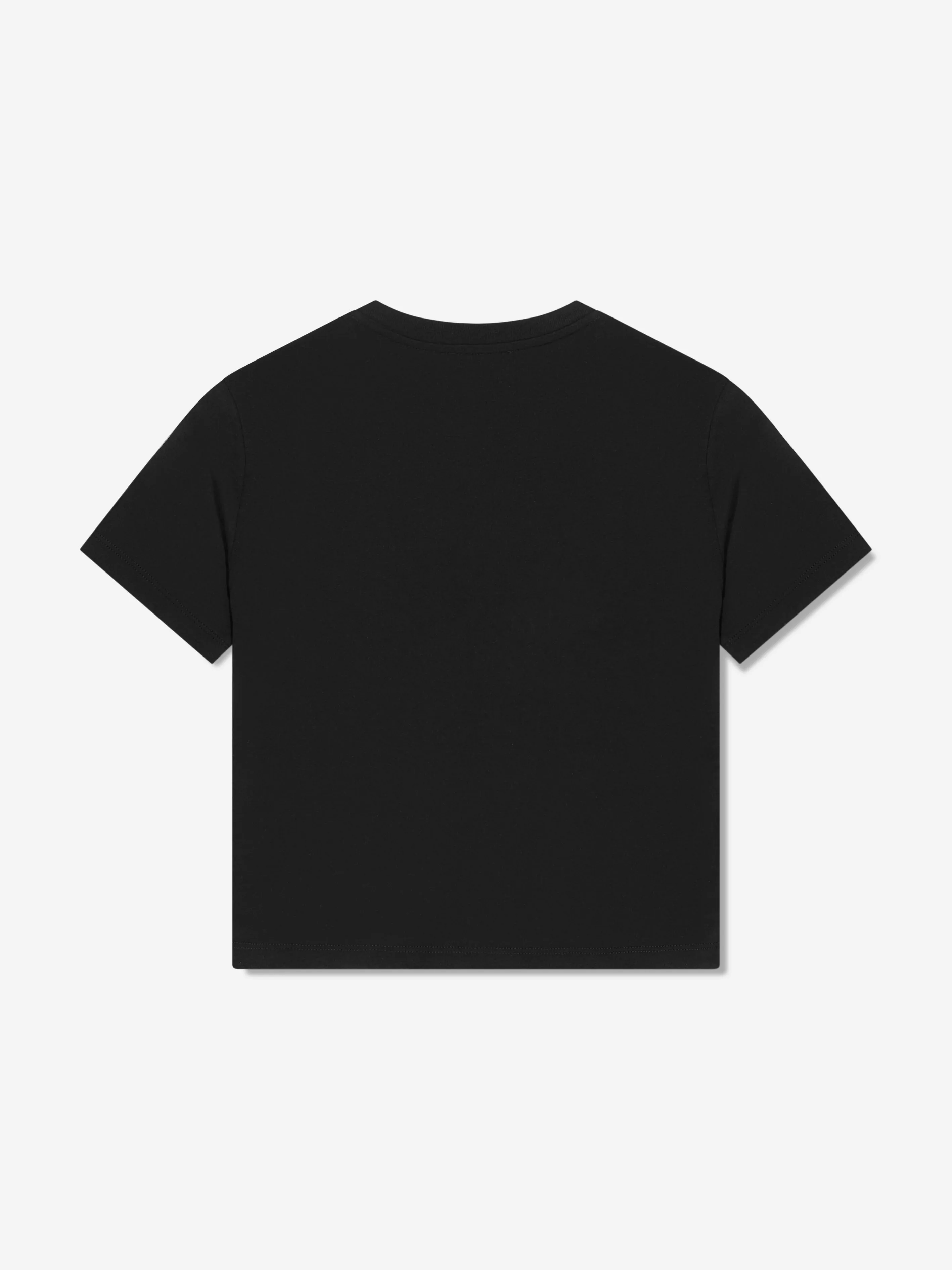 EA7 Emporio Armani Boys Train Oversized Logo T-Shirt in Black